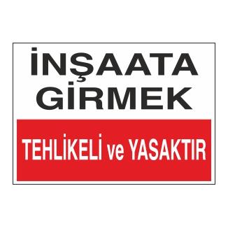 İkaz Levhası 25x35
