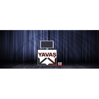 Yavaş Çift Yönlü Ok 600x600 mm